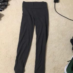 WORN ONCE Grey Charlotte Russe High Waist Leggings